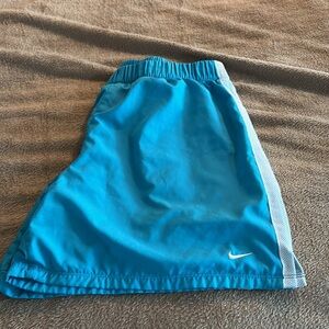 Nike Performance Teal Blue Running Athletic Shorts Women’s Large L